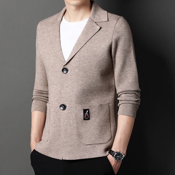 Knit Polyester Cardigan - Image 6