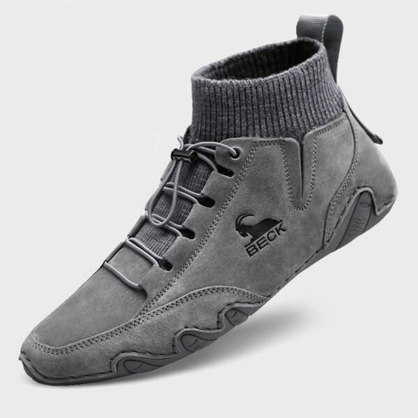 Men's Casual Soft Bottom All-match Winter Fleece Warm Shoes - Image 6