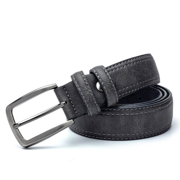 Men Vintage Belts For Jeans Luxury Split Leather Belt Men Famous Belt For Man Designer Belts With Vintage Style - Image 6