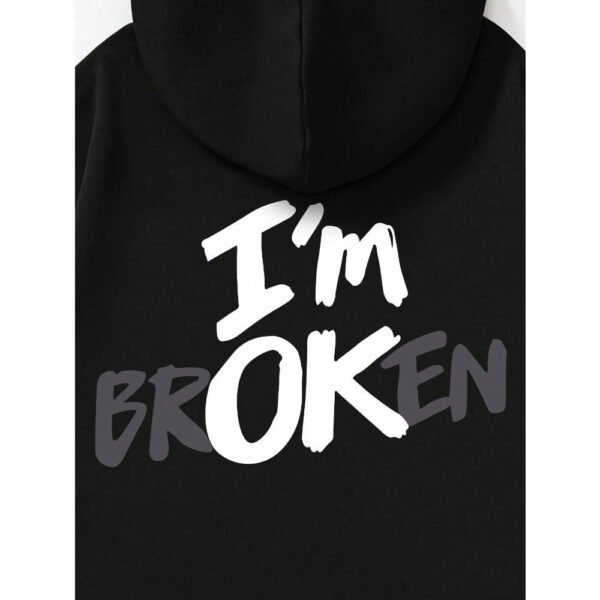 European Size Hoodie Im OK New Men's Hoodie Hip Ho - Image 5