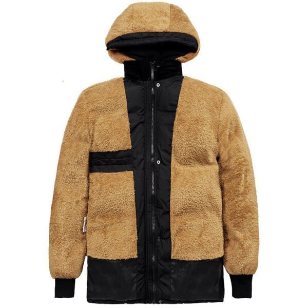 Clothing plus velvet padded jacket men winter - Image 2
