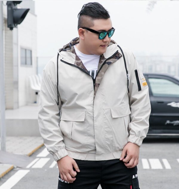 Bomber Jacket Men Clothing Fashion Parka - Image 7
