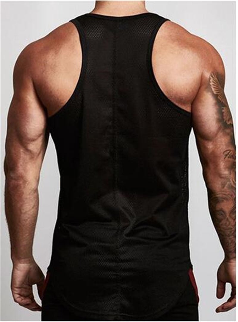 gym clothes tank top sportswear vest men - Image 4