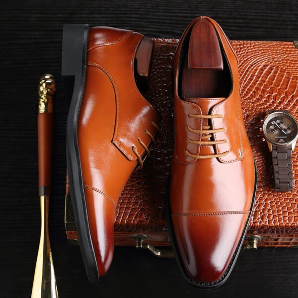British style business shoes for men - Image 4