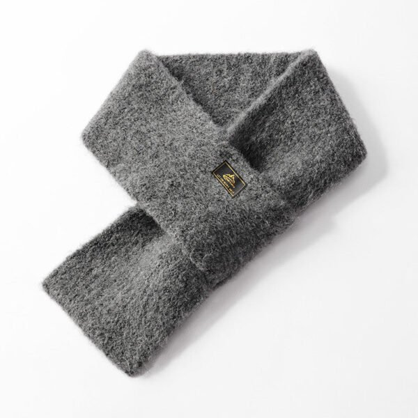 Men's Fashion Outdoor Casual Padded Warm Scarf - Image 6