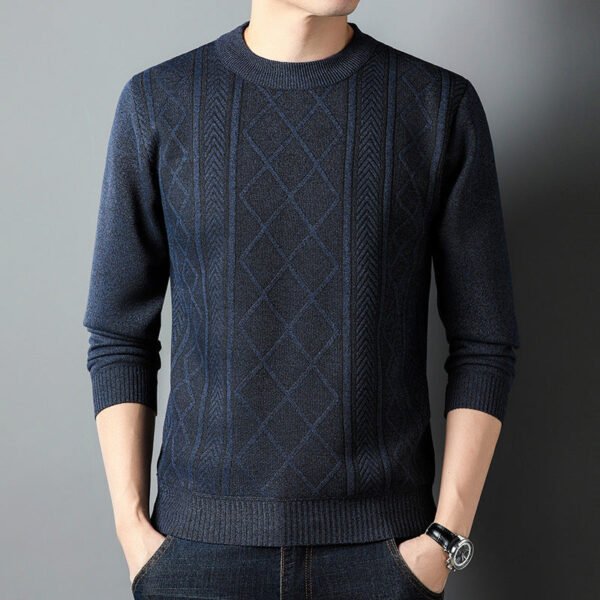 Loose Thickening Keep Warm Sweater Male - Image 4