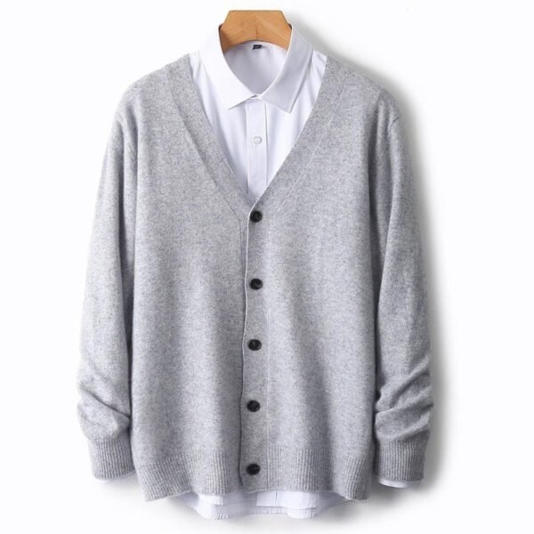 Casual Wool Cardigan - Image 8