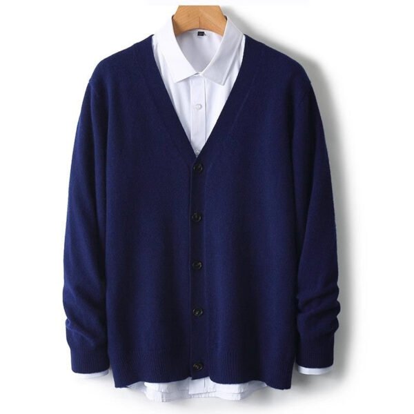 Casual Wool Cardigan - Image 5