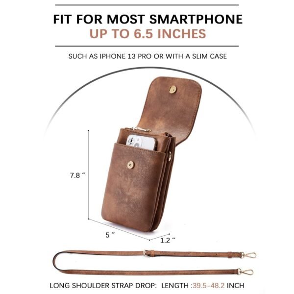 Men's PU Leather High-grade Versatile Messenger Bag - Image 4