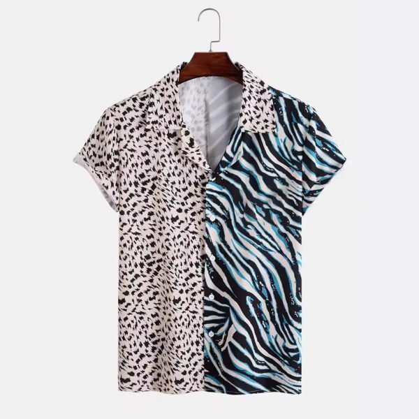 Hawaiian Vacation Clothing Men's Fashion Beach Style Shirt - Image 3
