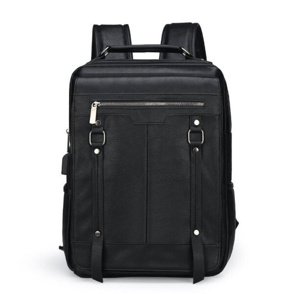 Men's Casual Backpack High School Junior High School Student Schoolbag Simple - Image 6