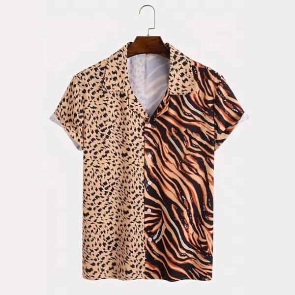 Hawaiian Vacation Clothing Men's Fashion Beach Style Shirt - Image 5
