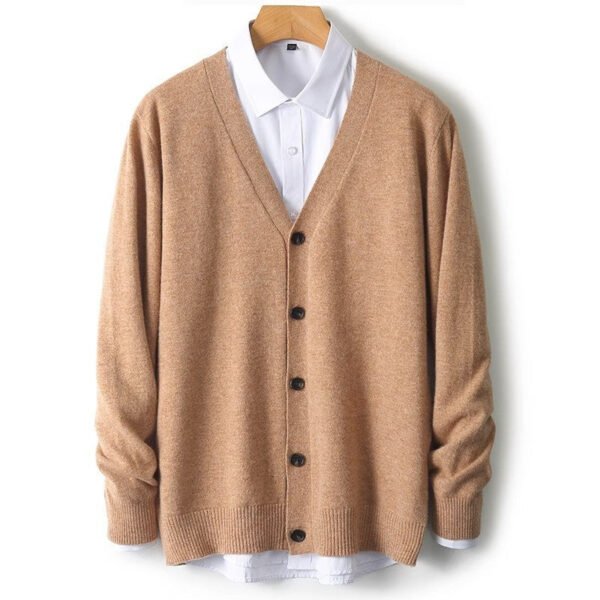 Casual Wool Cardigan - Image 10