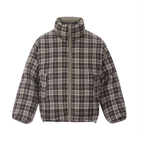 American Street Loose Casual Bread Coat - Image 4