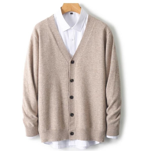 Casual Wool Cardigan - Image 7