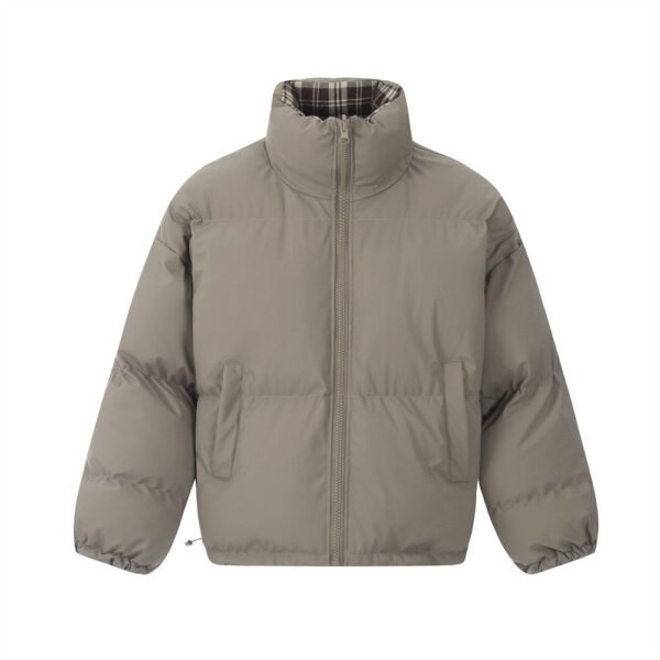 American Street Loose Casual Bread Coat - Image 6