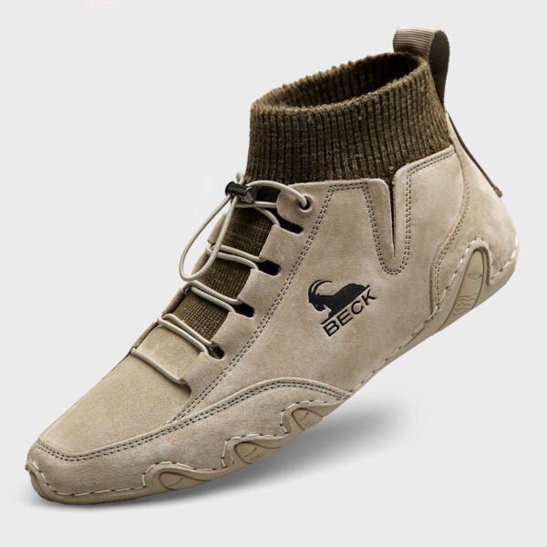 Men's Casual Soft Bottom All-match Winter Fleece Warm Shoes - Image 7