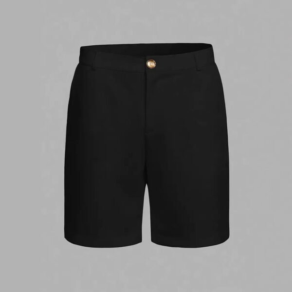 Men's Casual Sports Solid Color American Retro Shorts - Image 2